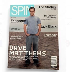 Vintage November 2003 Spin Magazine with Dave Matthews Cover 🎵